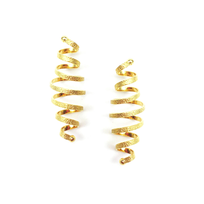 Spiral Coil Post Earring
22K Gold Vermeil
ERPS26-G Spiral Coil Post Earring
22K Gold Vermeil
ERPS26-G